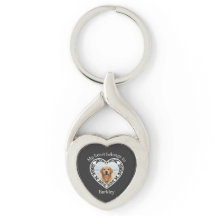 Llave personalizada con foto de mascota Recuerdo p