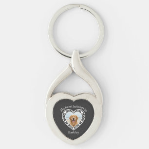 Llavero Llave personalizada con foto de mascota Recuerdo p
