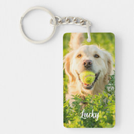 Llavero Llave personalizada para recuerdo de mascota