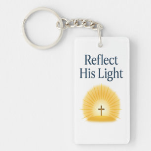 Llavero Llave personalizada Refleja Su Luz Pascua 2026