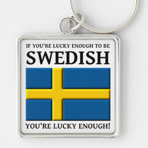 Llavero Llave Sueca Afortunada