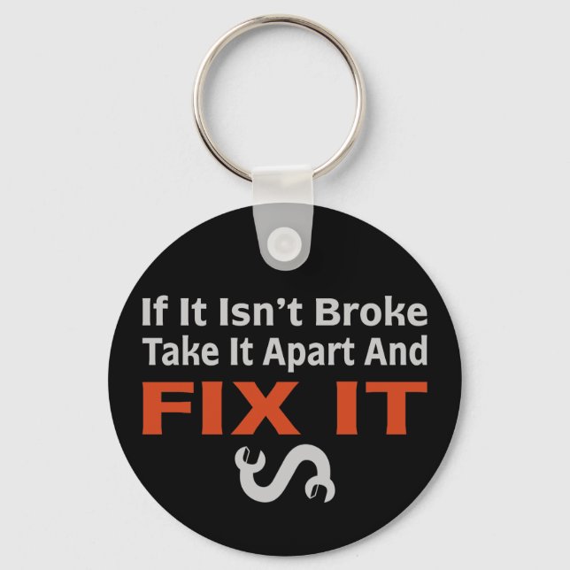 Llavero Llave torcida - FIX IT (Anverso)