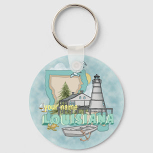 Llavero Llaveero de Faro de Louisiana