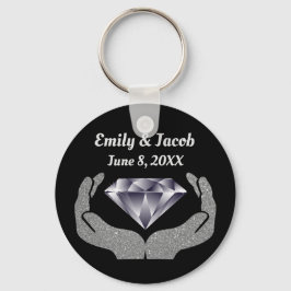 Llavero Llaveiro de Boda Diamond Hands