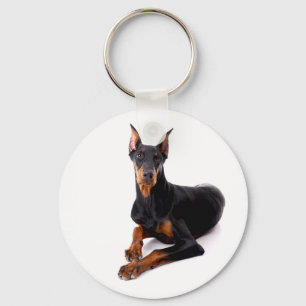 Llavero Llaveiro de perro cachorro Doberman Pinscher