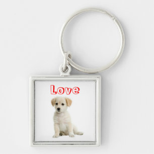 Llavero Llaveiro de Perro Cachorro Golden Retriever Amor
