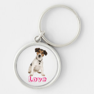 Llavero Llaveiro de perro cachorro Terrier Jack Russell Am
