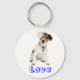 Llavero Llaveiro de perro cachorro Terrier Jack Russell Am
