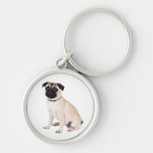 Llavero Llaveiro de perro pug adorable