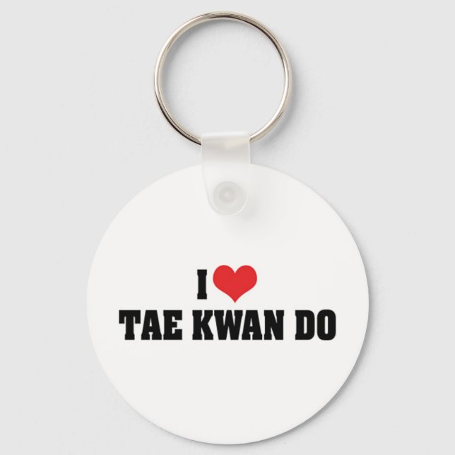 Llavero Llaveiro Me Encanta el Tae Kwan Do (Anverso)