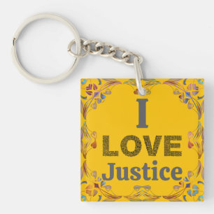 Llavero Llaveiro Me Encanta la Justicia