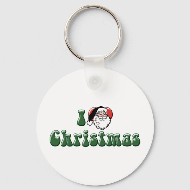 Llavero Llaveiro Me Encanta La Navidad (Anverso)