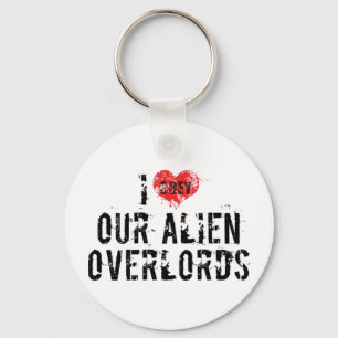 Llavero Llaveiro Me Encantan Nuestros Amos Alienígenas