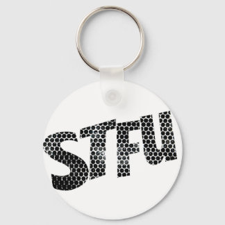 Llavero Llaveiro STFU ( Negro y Blanco )