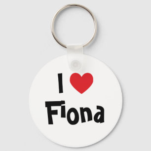 Llavero Llaveiro Yo amo a Fiona