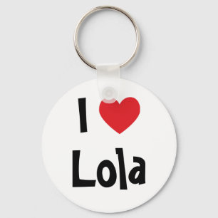 Llavero Llaveiro Yo Amo a Lola