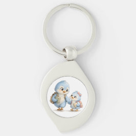 Llavero Llaverero Premium Little Blue Birds