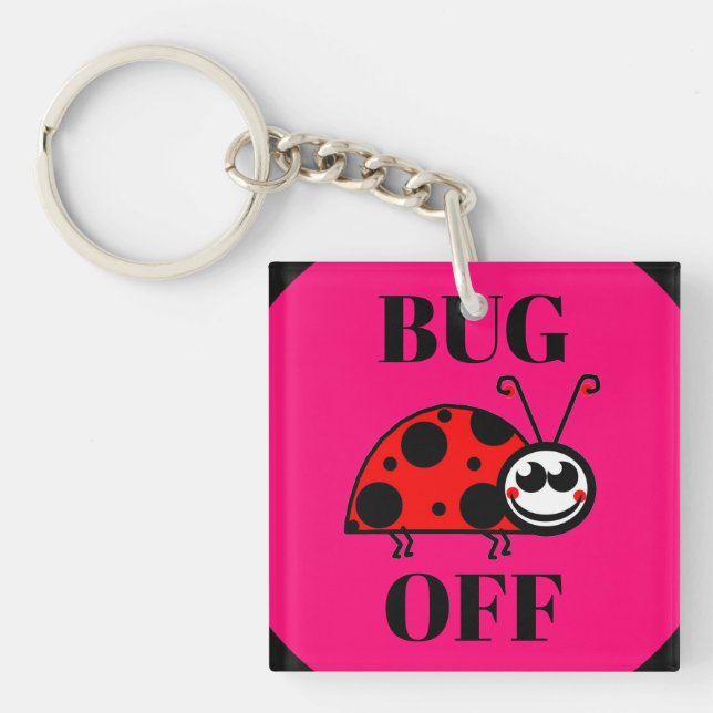 Llavero Llaverito Bug Off (Frente)