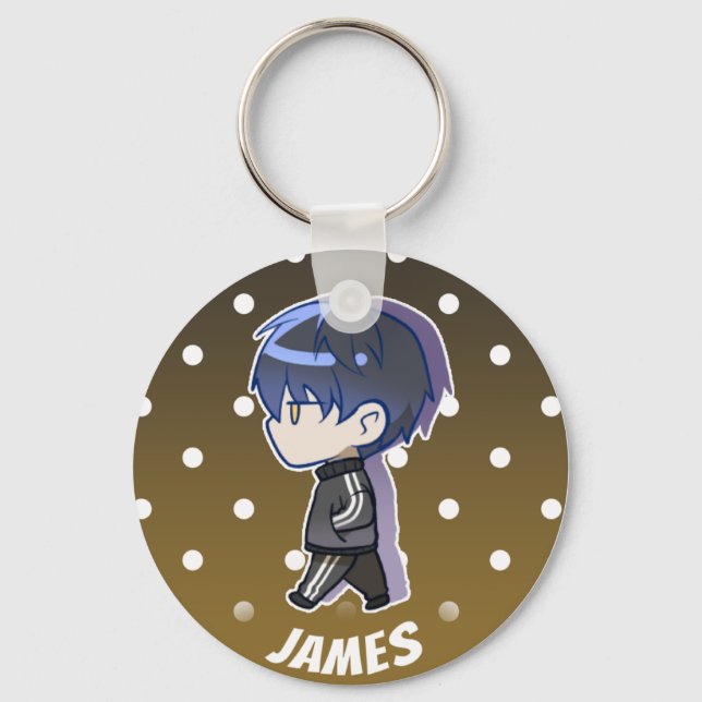 Llavero Llaverito Chibi James (Anverso)