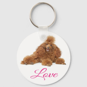 Llavero Llaverito de Amor de Cachorro de Caniche Albaricoq