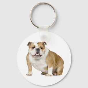 Llavero Llaverito de cachorro Bulldog Inglés lindo