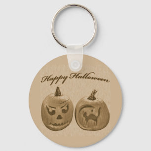 Llavero Llaverito de Dos Calabazas Feliz Halloween