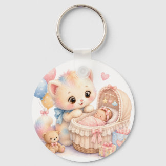 Llavero Llaverito de ducha de bebé adorable | Acuarela Tum