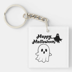 Llavero Llaverito de fantasma Cute Happy Halloween