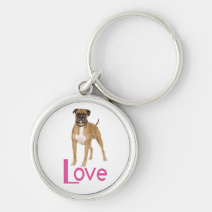Llavero Llaverito de Perro Cachorro Boxer Personalizado