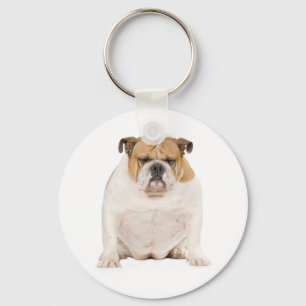 Llavero Llaverito de perro inglés Bulldog inglés adorable