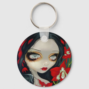 Llavero "Llavero de la orquídea de la sangre"