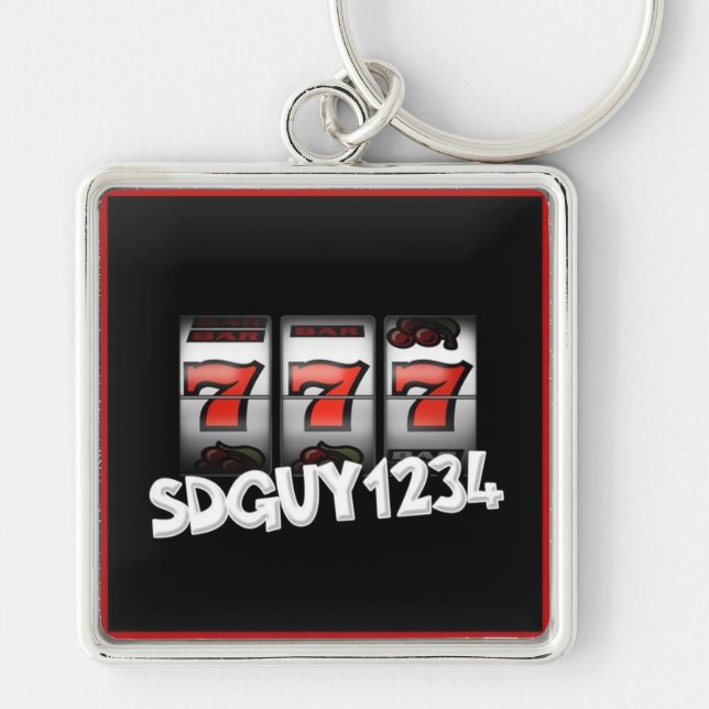 Llavero ¡Llavero del AF de la buena suerte de SDGuy! (Frente)