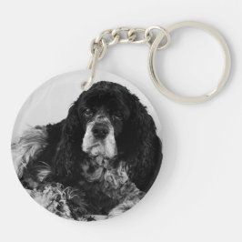 Llavero Llaverode acrílico de doble cara Cocker Spaniel