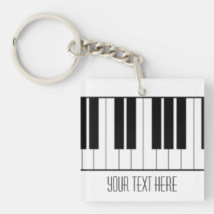 Llavero Llaves del piano con nombre