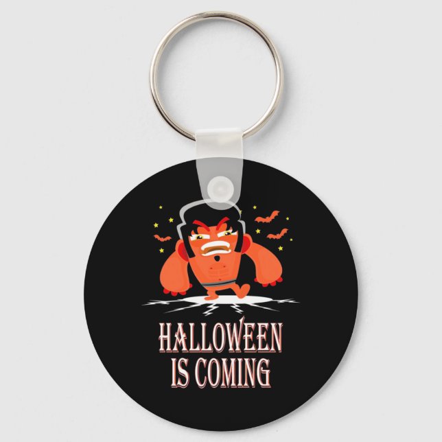 Llavero Llega Halloween (Anverso)