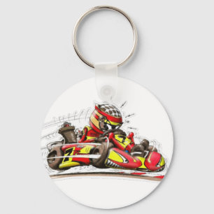 Llavero Lleva clave carrera de karts
