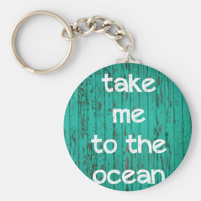 Llavero Llévame Al Océano (Frente)