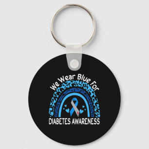 Llavero Llevamos Azul Para La Conciencia De La Diabetes Le