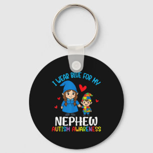 Llavero Llevo Azul Por Mi Sobrino Conciencia Del Autismo F