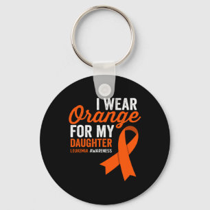 Llavero Llevo Naranja Por Mi Hija Guerrera Contra La Leuce