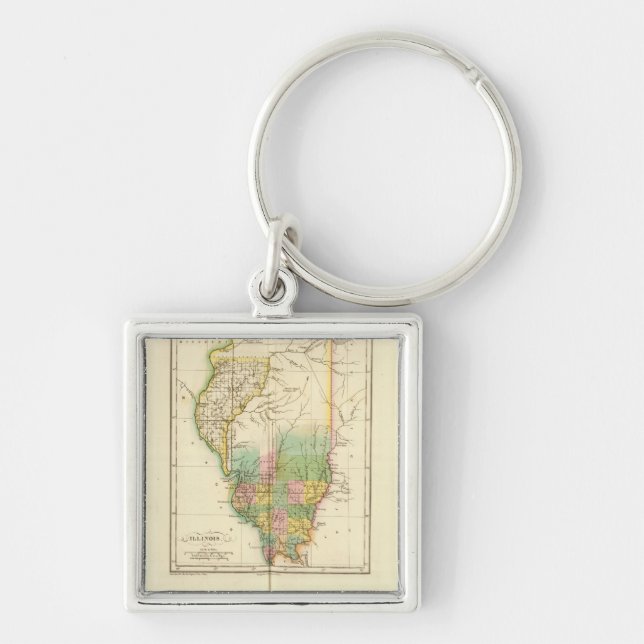 Llavero llinois US (Frente)