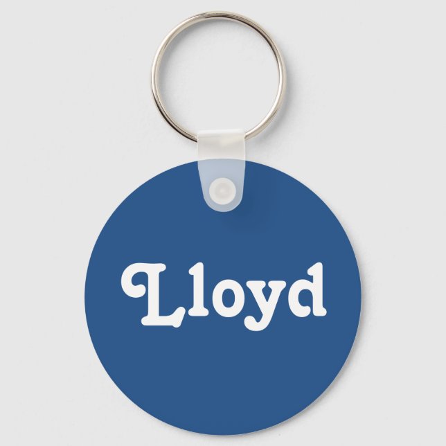 Llavero Lloyd de la cadena de claves (Anverso)