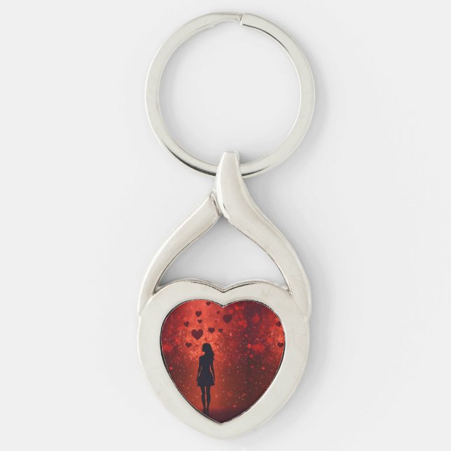 Llavero Lluvia de amor (Anverso)