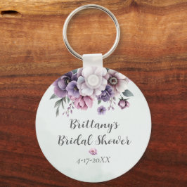 Llavero Lluvia de Regalos Lavanda & Floral Verde 