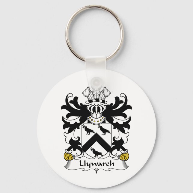 Llavero Llywarch Family Crest (Anverso)