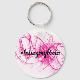 Llavero LMB Pink-White Sparkle Keychain