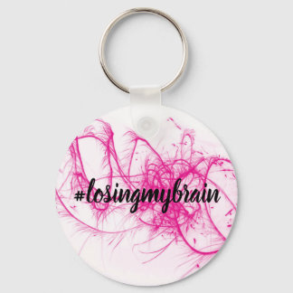 Llavero LMB Pink-White Sparkle Keychain