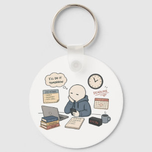 Llavero Lo Haré Mañana Chistoso Meme de Procrastinación