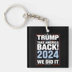 Llavero Lo Hicimos Trump Bandera de EE. UU. Presidente 47 