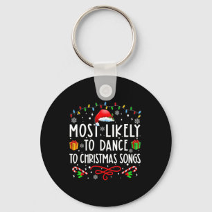 Llavero Lo Más Probable Es Bailar Con Navidades De Cancion